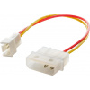 Akyga Napájací kábel Akyga AK-CA-36 (MOLEX / 3pin 5v FM PVC 0,15m) - AK-CA-36