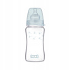 LOVI sklenená fľaša Botanic Blue 250 ml