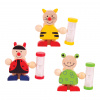 Bigjigs Toys Stojanček na kefku s presýpacími hodinami 1 ks Stojánek na kartáček s přesýpacíma hodinama 1ks Kočka