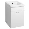 Aqualine Keramická výlevka so skrinkou 45x50 cm, vrátane sifónu WH118-01