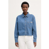 Calvin Klein Jeans košeľa dámska rifľová LV047F790G modrá M