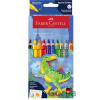Dino Pastelky akvarelové Jumbo Grip 8+2 ks set - Faber-Castell
