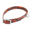 Firedog BioThane obojok Basic 25 mm 55-63 cm camo oranžový
