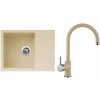 Set Sinks G10850 (dřez Perfecto 650 Sahara 50 + baterie Vitalia Sahara 50)