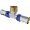 Mexen PEX-P lisovaný T-kus, lisovací PEX 25 x 1 GZ x 25 - W97133-2510M25-00