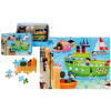 Merco Puzzle Parník 100 dielikov, multipack 2 balenia 990266354