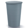 Prosperplast SMOOTH Sud na dažďovú vodu, 160l, svetlo šedá IDSM160