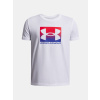 Under Armour Chlapčenské tričko UA B BOXED SPORTS UPDATE SS-WHT Biela YMD
