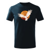 Tričkó Harry Potter - Flying Hedwig, Pánské, Slimfit, S