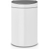 Odpadkový kôš Touch Bin 40 l biely