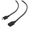 GEMBIRD Kabel prodlužovací HDMI - HDMI 4,5m (zlacené konektory, stíněný) CC-HDMI4X-15