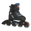 FILA SKATES-X-ONE BLACK/BLUE/RED Čierna 29/32