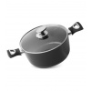 Magichome Black Line Hrniec s pokrievkou, 24cm, 4l