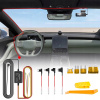 Napájací adaptér pre automobilové kamery/Detektor radaru mini USB 12V-24V do 5V 2,5A