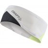 Craft Adv Lumen Fleece Headband čelenka Barva: Bílá, Velikost: L-XL