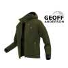 GEOFF ANDERSON - Bunda s kapucňou Teddy zelená veľ. XL