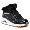 SKECHERS-Uno Cozy On Air black/gold Čierna