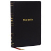 KJV Holy Bible, Super Giant Print Reference Bible, Black, Genuine Leather, 43,000 Cross References, Red Letter, Comfort Print: King James Version (Pevná)