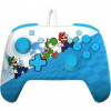 Gamepad PDP Rematch Wired Controller Mario Escape, Nintendo Switch modrý (500-134-MRES) biely