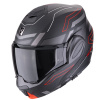 Helma SCORPION EXO-TECH EVO CONQUER matná černo/červená - S - doprava zdarma