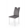 Halmar Stolička K578 sivá, čalúnená, velvet