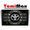 TomiMax Toyota Avensis Android 14 autorádio s WIFI, GPS, USB, BT HW výbava: QLED 8 Core 8GB+256GB HIGH - iba displej A,C