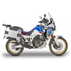 GIVI TRK35N kufor Trekker čierny so strieborným hliníkovým vekom (Monokey), objem 35 litrov