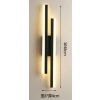 APT ZD142 LED NÁSTENNÁ LAMPA 16W DVOJITÁ TEPLÁ BIELA
