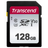 TRANSCEND SDXC karta 128GB 300S, UHS-I U3 V30 (R:100W:25 MB/s) TS128GSDC300S