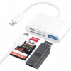 ADAPTÉROVÝ KÁBEL OTG ADAPTÉR Z USB C NA ČÍTAČKU KARIET SD MICROSD USB