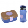 Olovrantový set Lässig 2025 LÄSSIG Lunch Set 2024 Little Gang Smile caramel/blue