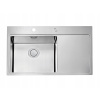 Kuchynská batéria - Alveus Pure 50 Satin Sink, veľká komora (Kuchynská batéria - Alveus Pure 50 Satin Sink, veľká komora)