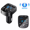 VYSIELAČ ŁADOWARKA 2xUSB FM BLUETOOTH karta MICRO SD MP3