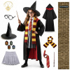 HARRY POTTER kostým HERMIONA 7-8 rokov, súprava 13 dielov + Veľký plagát Nástupište 9 a 3/4 (122-128 cm)