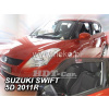 Plexi, ofuky SUZUKI Swift 5D, 11.2010 =>, přední