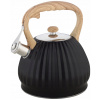Čajník, kanvica na čaj - Kanvica s píšťalkou black 2.7l diel KH-1323 (Čajník, kanvica na čaj - Kanvica s píšťalkou black 2.7l diel KH-1323)