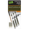 FOX Montáž Edges Naturals Copper-Core Heli Rig Leaders 3ks (CAC904)