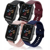 4X PÁSIK DO AMAZFIT GTS 2 2e 3 4 MINI BIP U PRO LITE 3 PRO MÄKKÝ