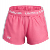 Dievčenské šortky Under Armour Girls Tech Play Up - Ružový (S)