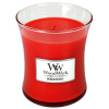 WoodWick Crimson Berries vonná sviečka s dreveným knôtom 275 g