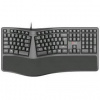 Klávesnica C-Tech Ergo KB-113E, CZ/SK Layout (KB-113E) čierna