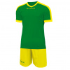 Futbalový set dres + šortky Givova Kit Revolution, zelená / žltá Veľkosť: XXL