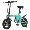 ESKUTE F100 skladací elektrický bicykel - modrý
