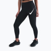 Dámske bežecké legíny Nike Tempo Swoosh Run High-Waisted 7/8 black/white