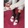 Fashionweek Dámske Vianočné bavlnené ponožky Santa Claus a Reindeer MM010 MODEL: MODEL:8