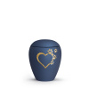 Zvieracia urna Verona Heart - Navy 0,5l