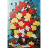 Ruže- Akad. mal. Varuzhan Aghamyan, originálny, ručne maľovaný obraz L (do veľkosti 95x95cm) Viac farieb