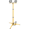 Prenosný LED reflektor na stojane, IP65, 2x20W studená biela, výška 78-152cm, 2.4m kábel