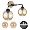 Nástenná lampa lampa čierny strop LED E27 (Nástenná lampa lampa čierny strop LED E27)