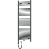 Mexen Ares, elektrické vykurovacie teleso 1500x600 mm + vykurovacia tyč 900 W, antracitová, W102-1500-600-2900-66